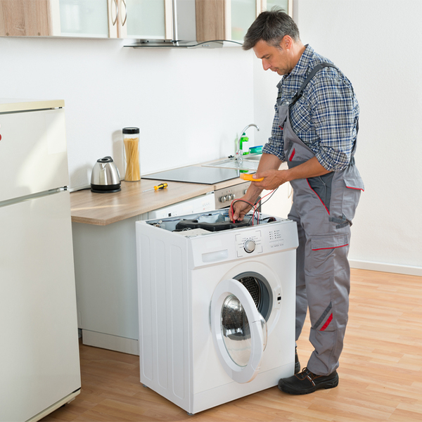 can you walk me through the steps of troubleshooting my washer issue in Sawyerville